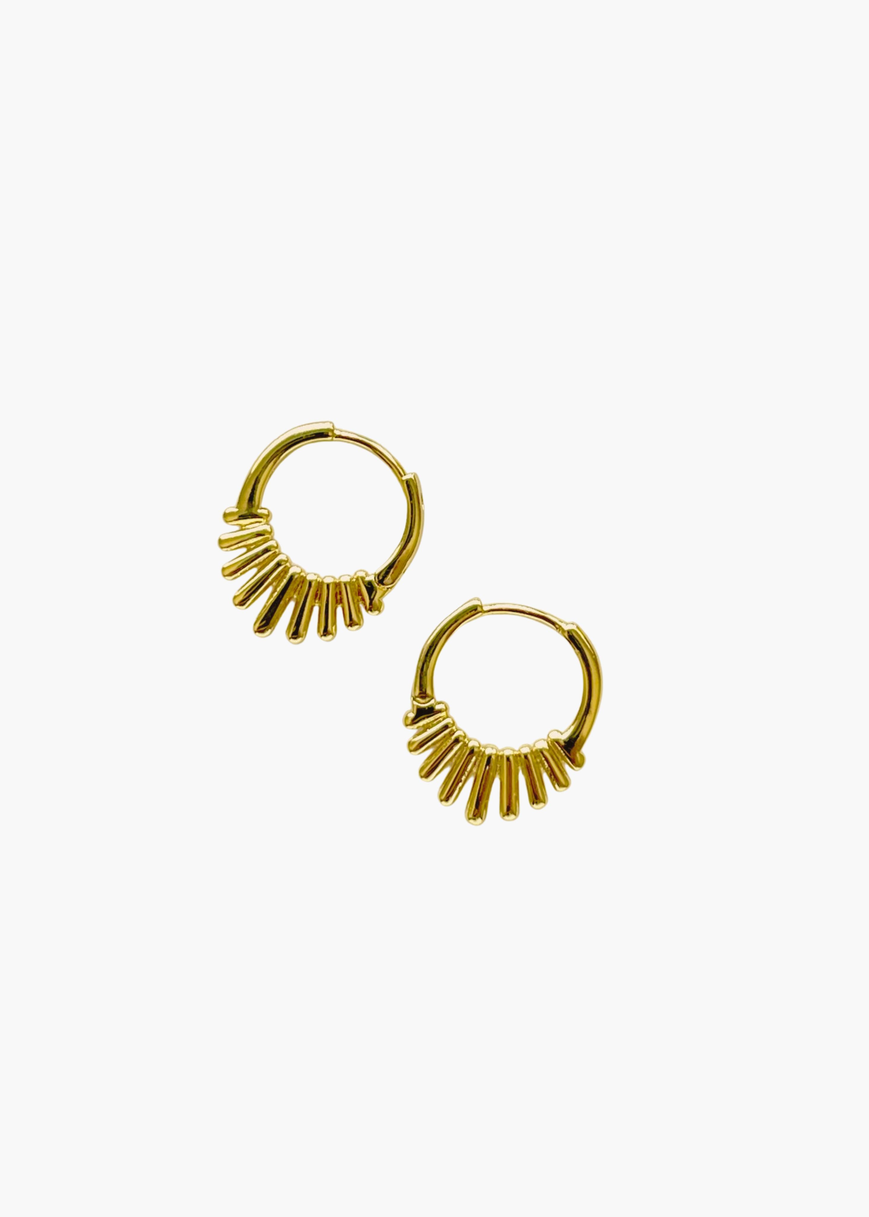 Nova huggie earrings
