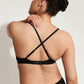 Gaia bralette, black
