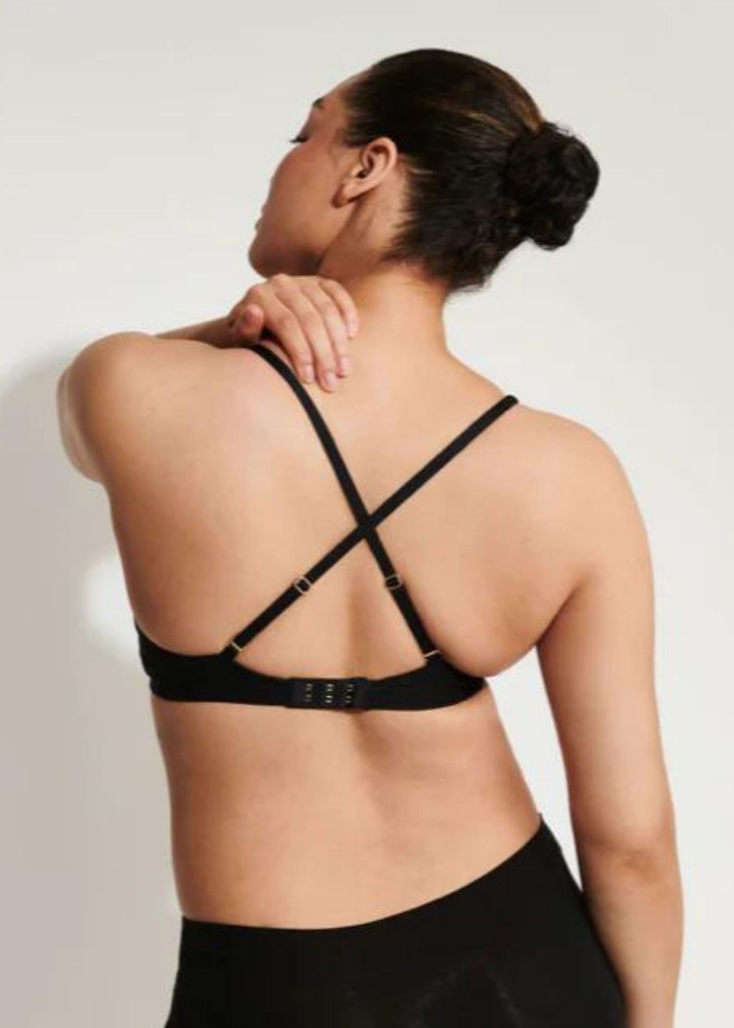 Gaia bralette, black