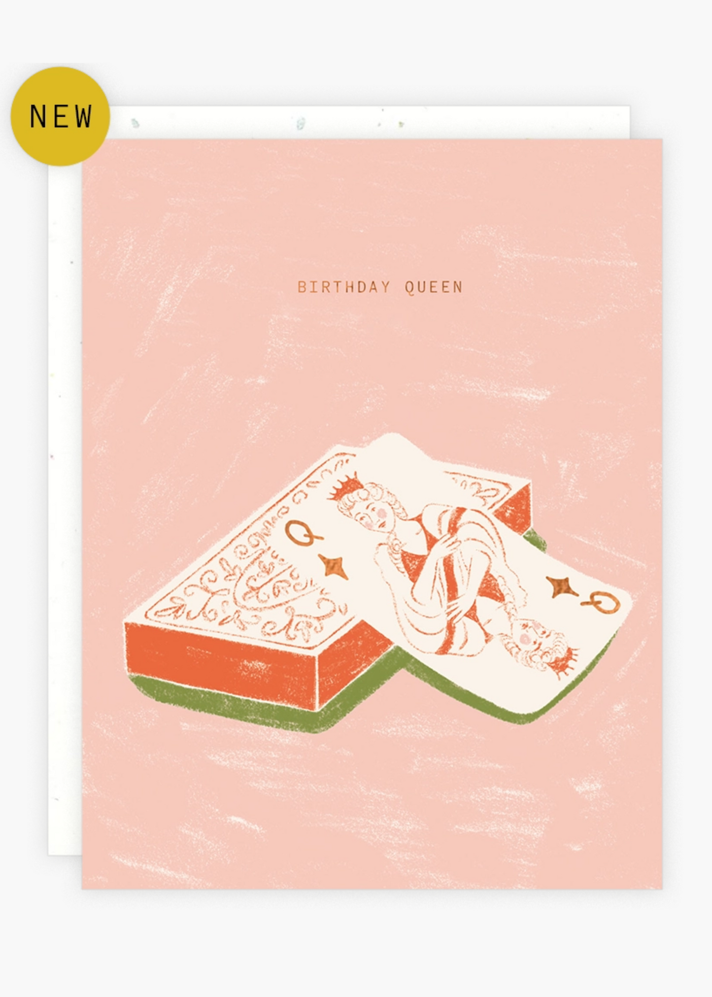 Birthday queen card