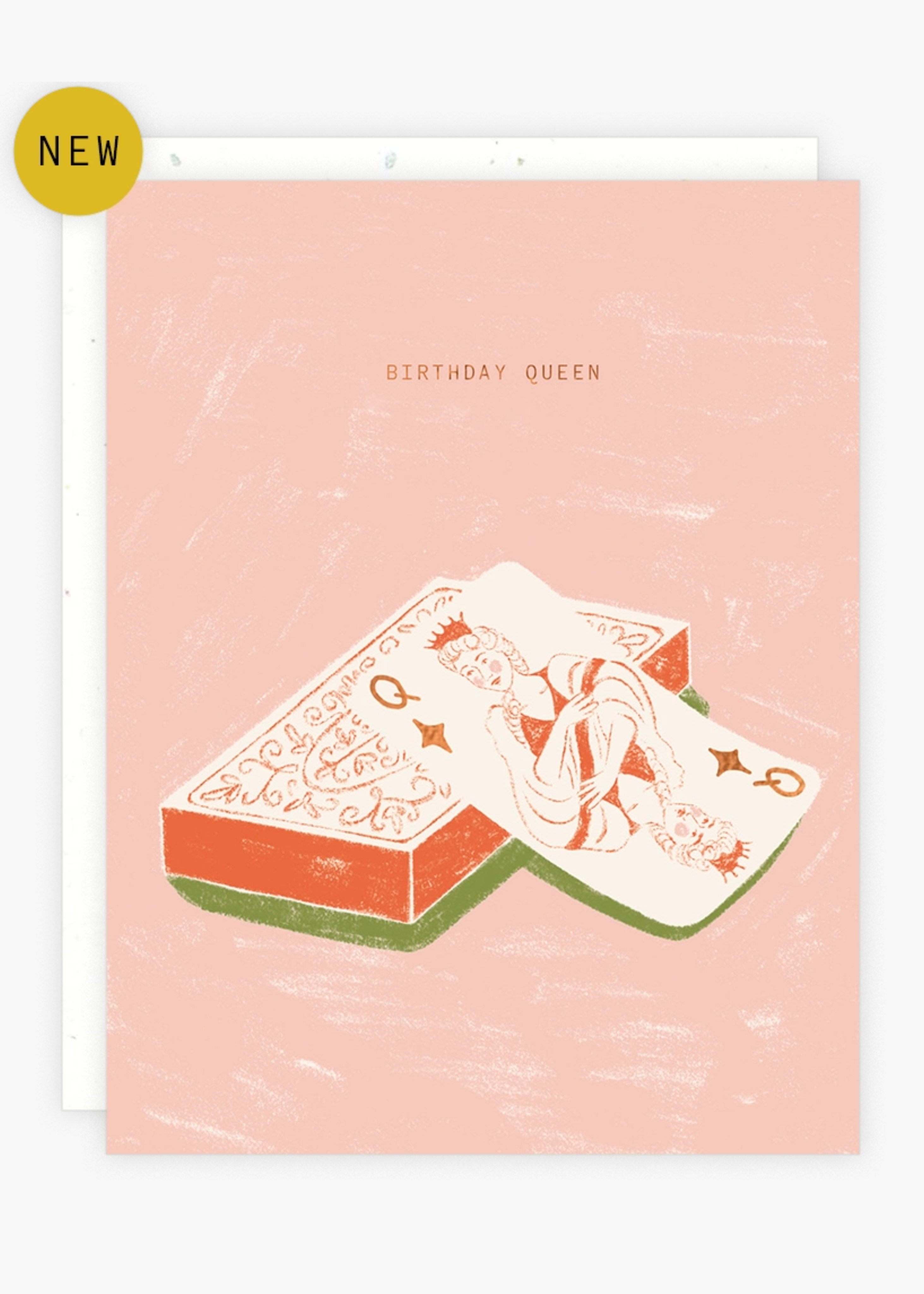 Birthday queen card