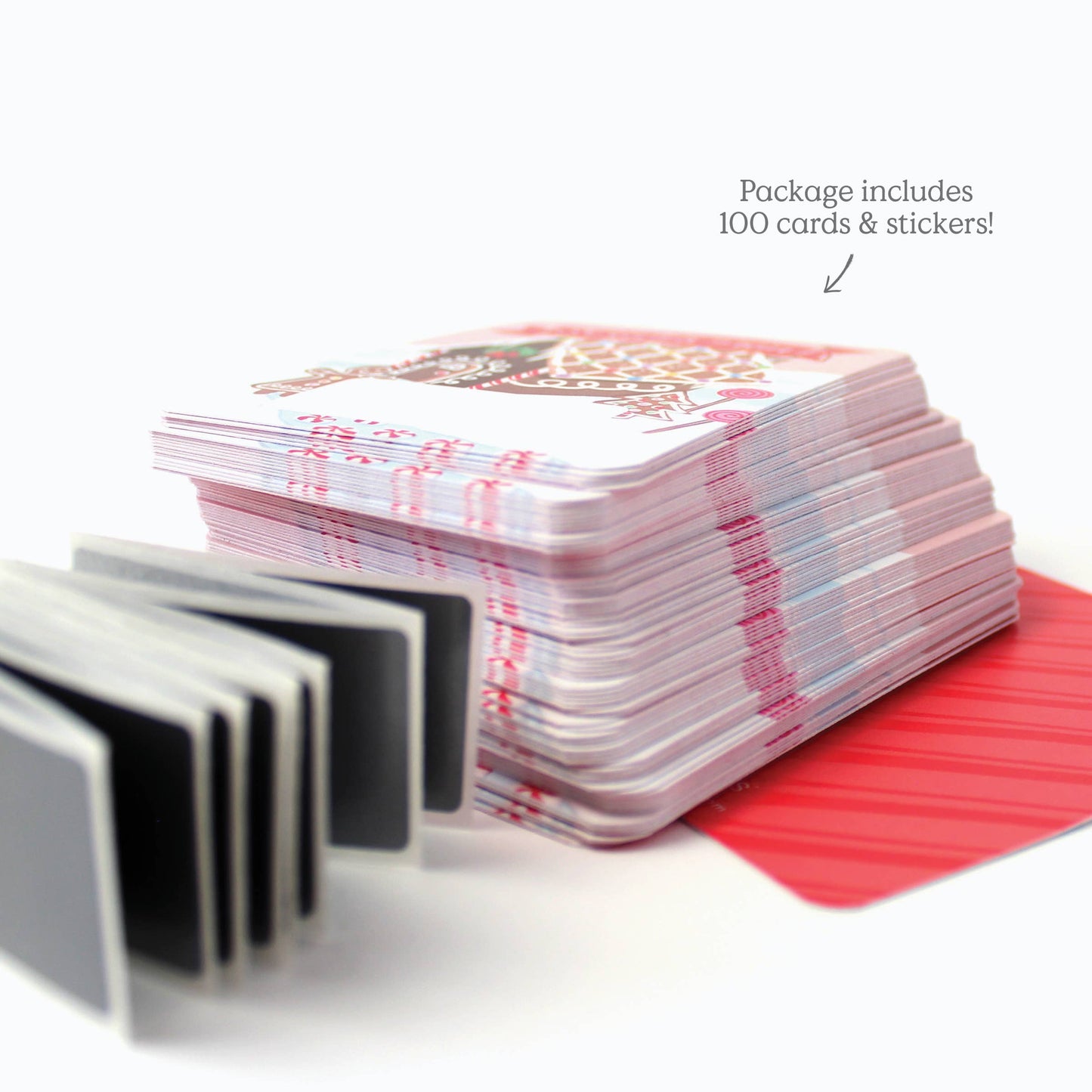 100 Customer Scratch-off Cards - Gingerbread House