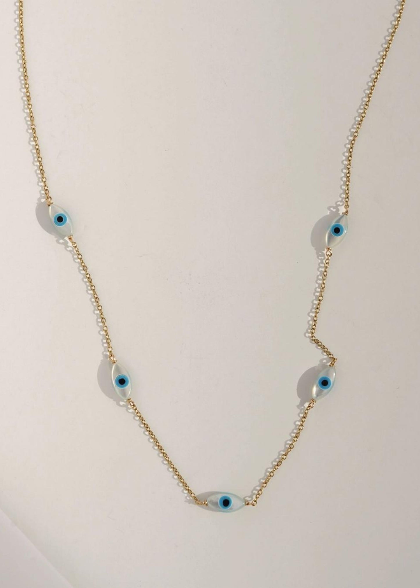 Mini evil eye necklace