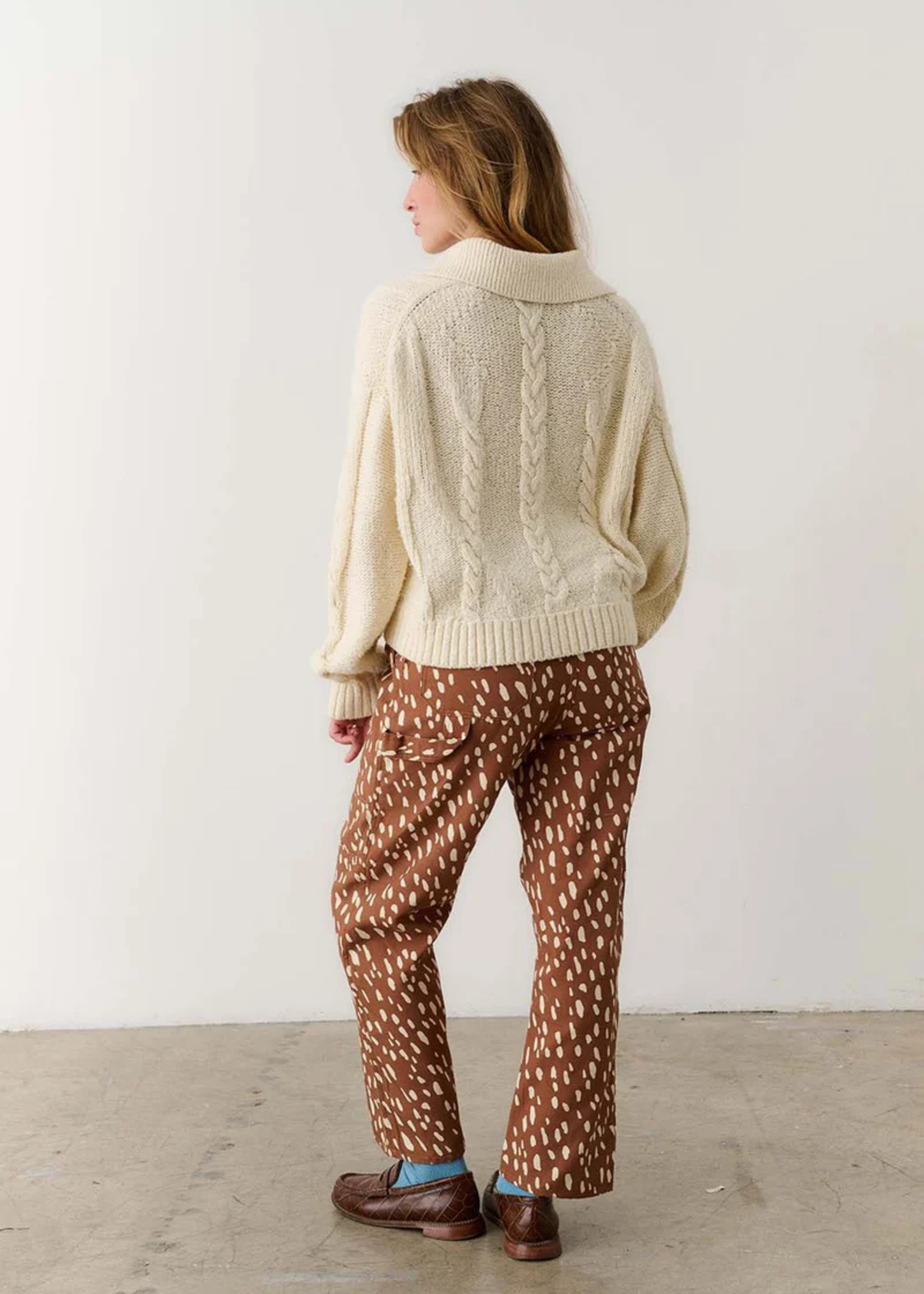 Artist pant, fawn