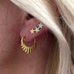 Nova huggie earrings