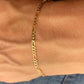 Flat figaro bracelet, 2.5mm