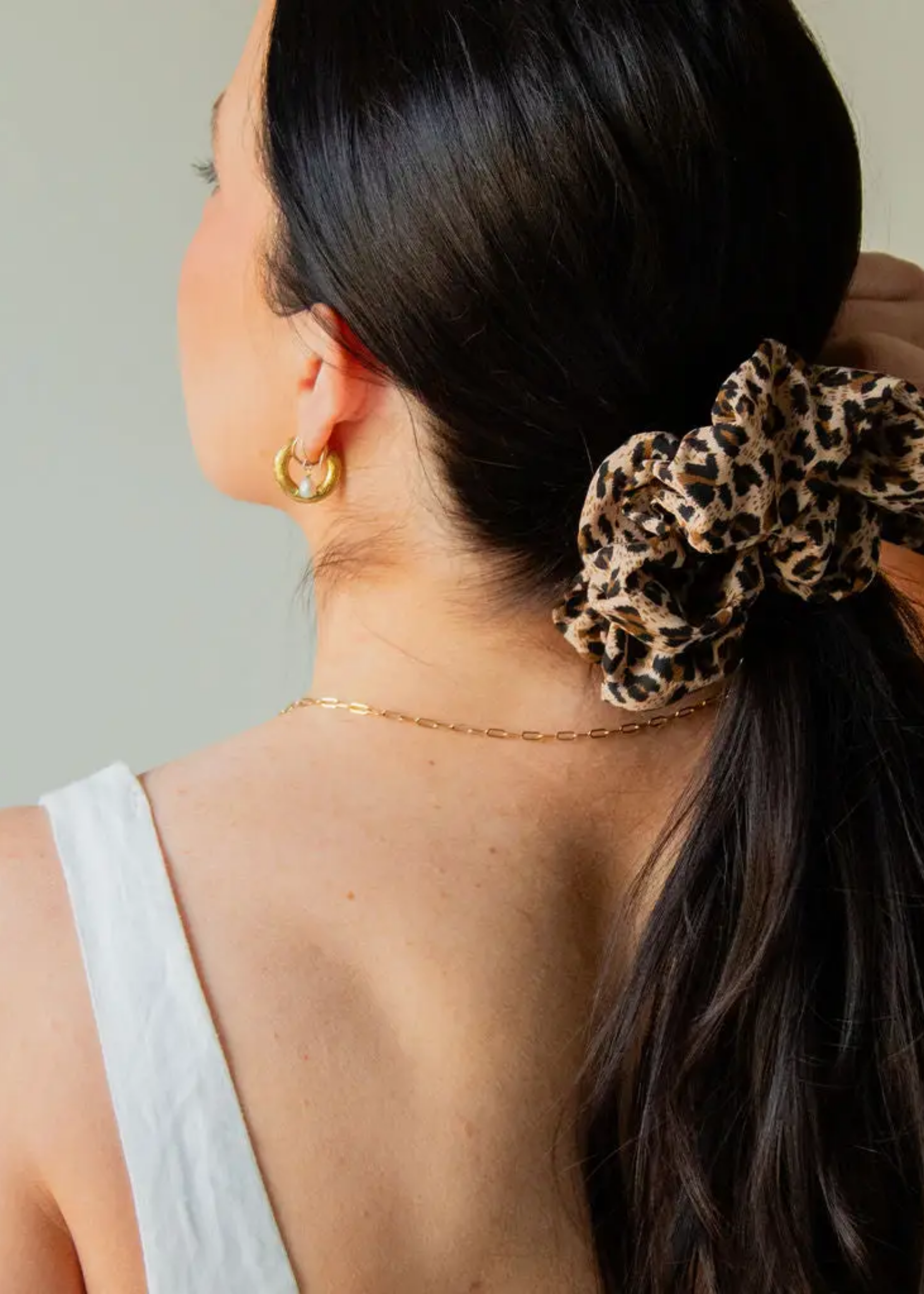 Scrunchie, spotted cheetah