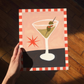 Martini art print