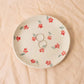 Red poppy catchall plate