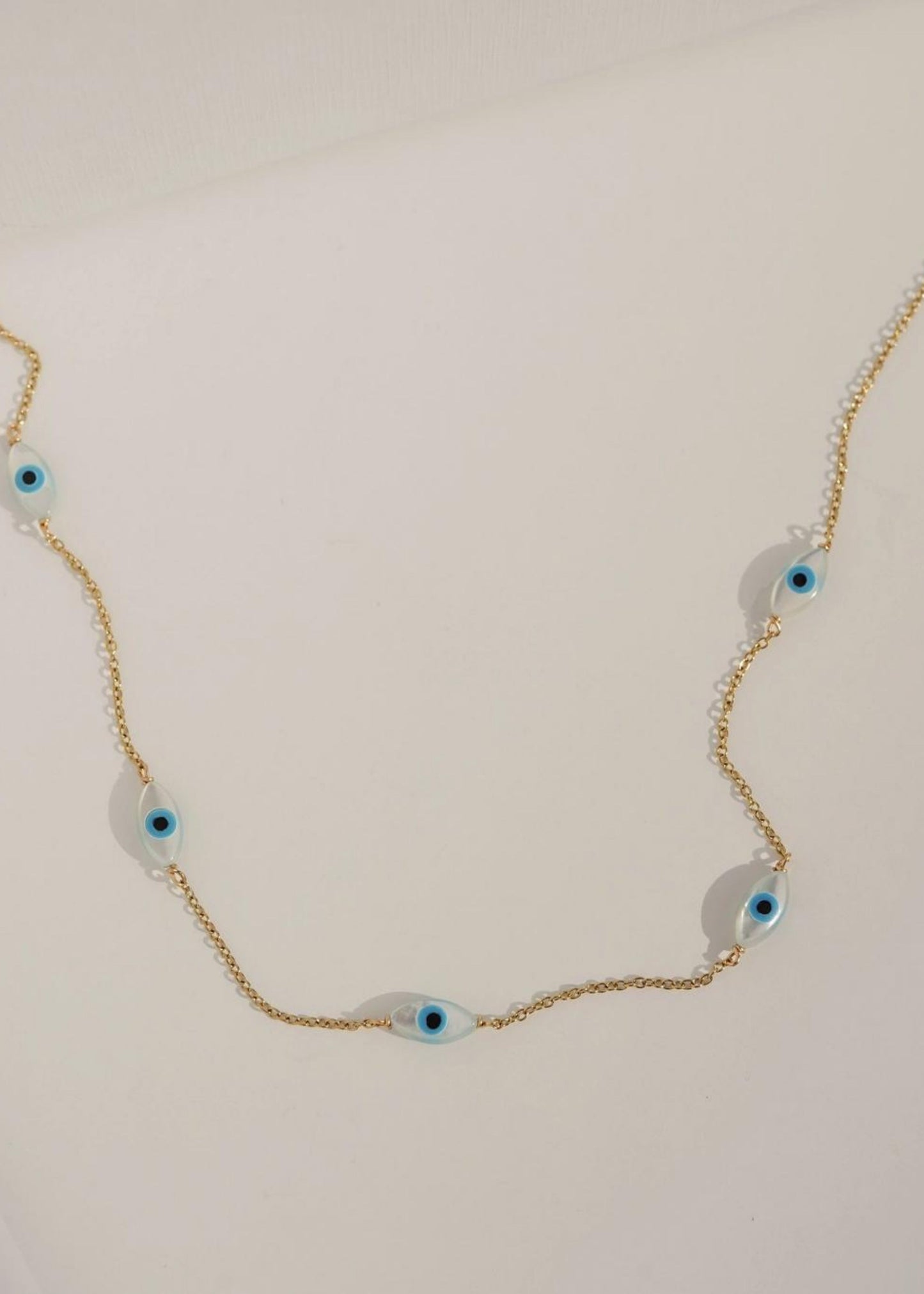 Mini evil eye necklace
