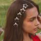 Silver starlet snap clip, 5-pack