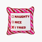I tried needlepoint pillow