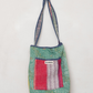 XotiI zero waste quilted kantha bag, 2-way/reversible
