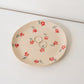 Red poppy catchall plate