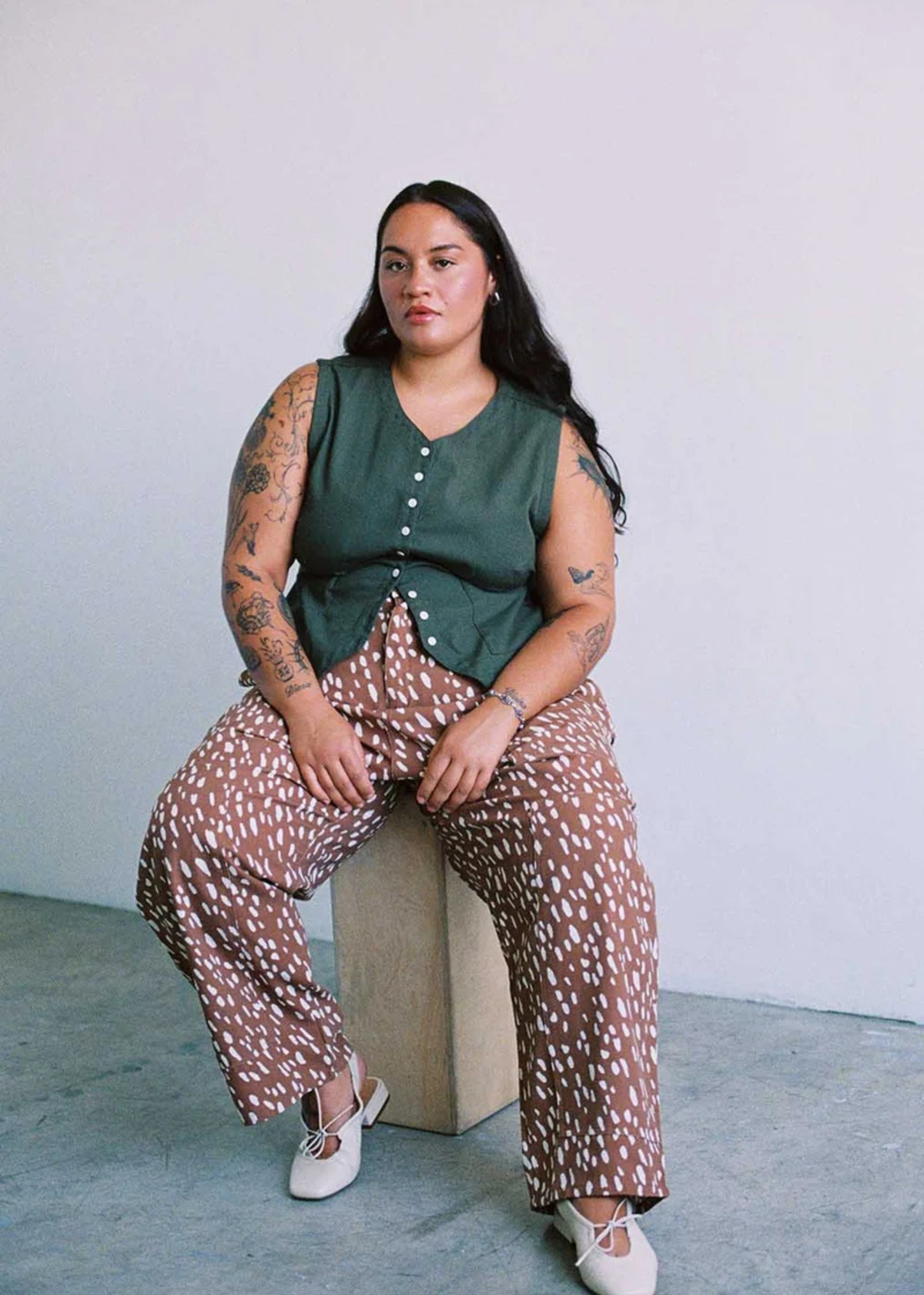 Artist pant, fawn