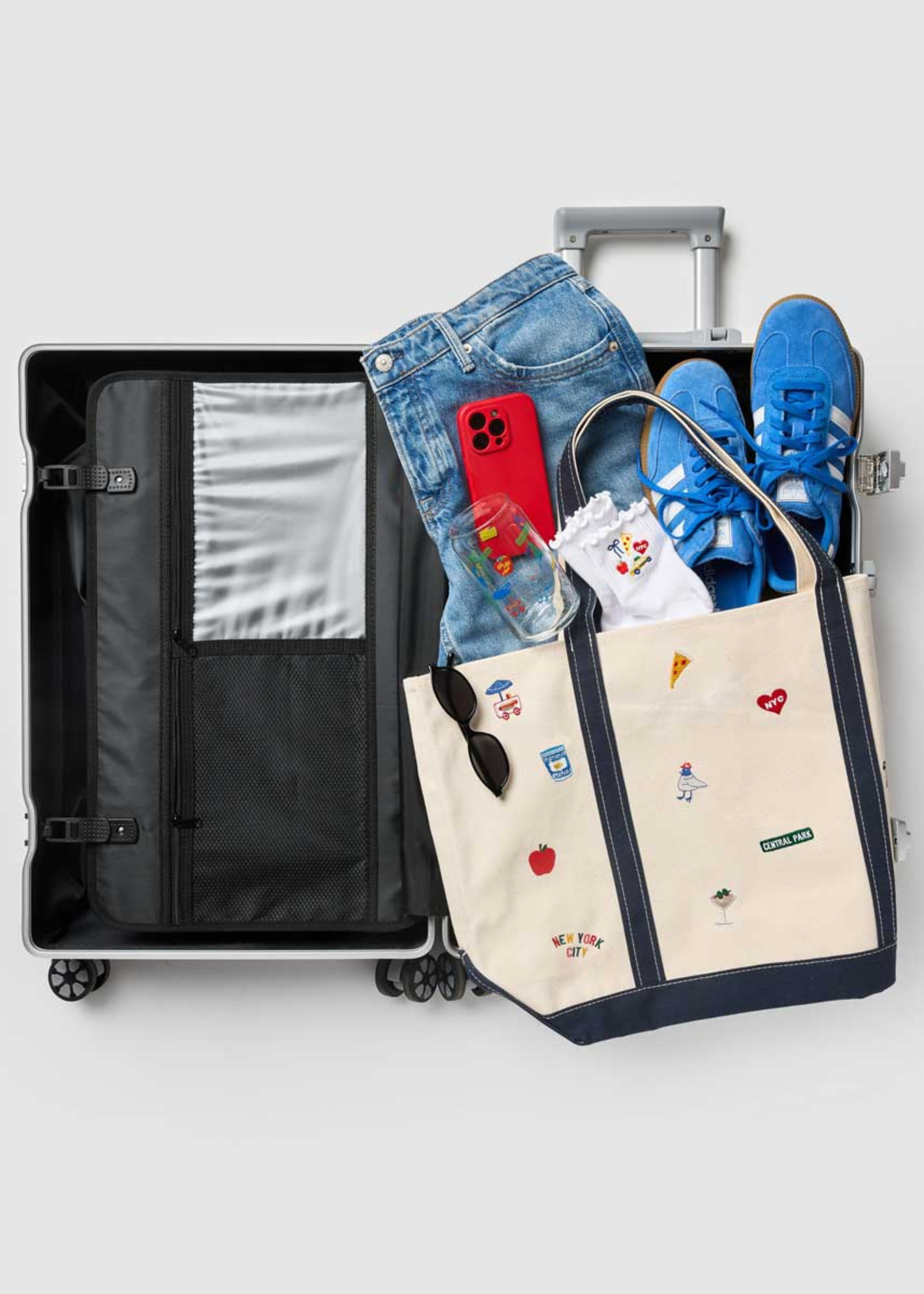 New York City icons tote
