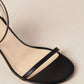 Otis leather sandals, black