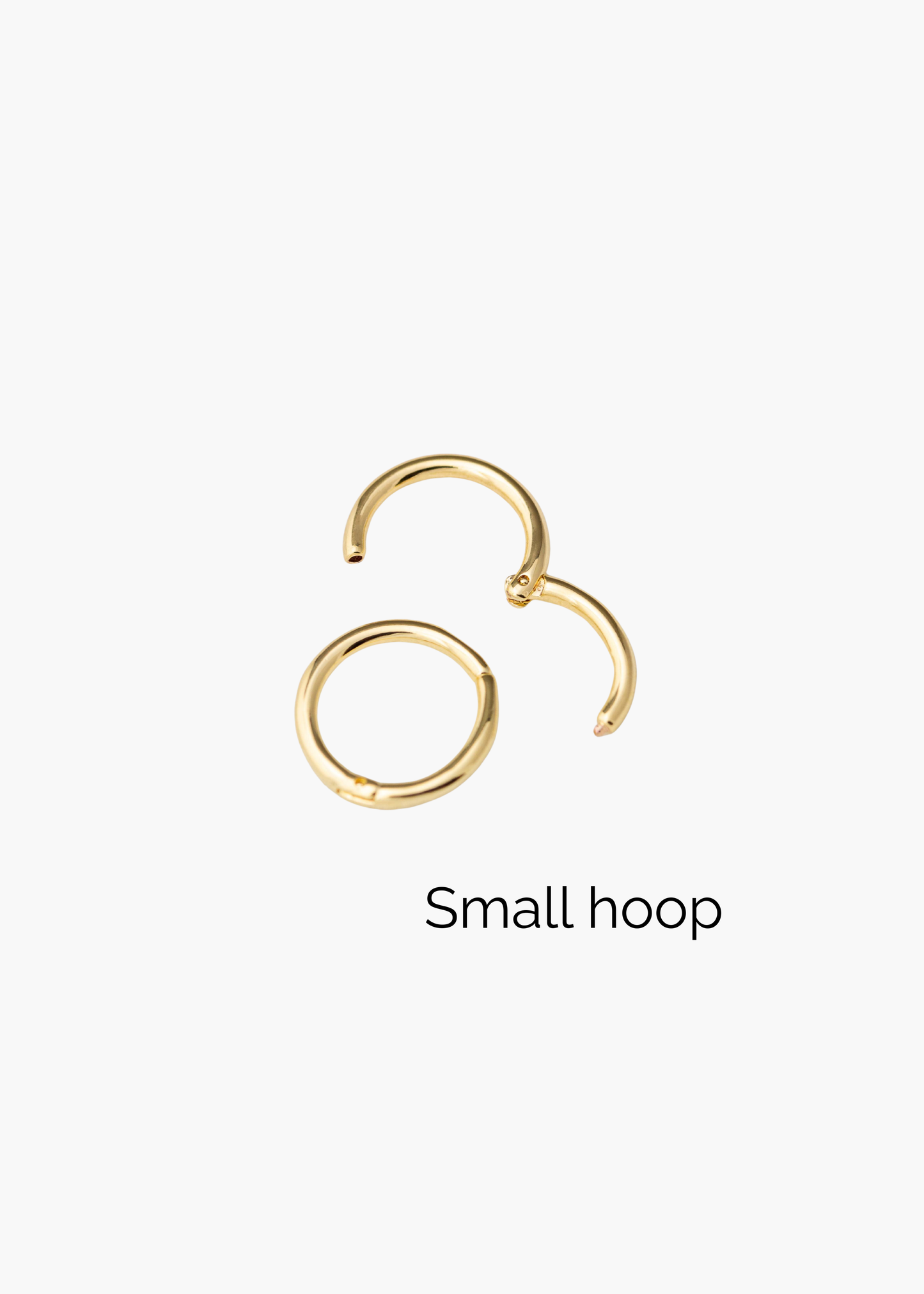 Seamless hoops, 2 sizes