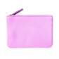 Zipper pouch, sorbet leather