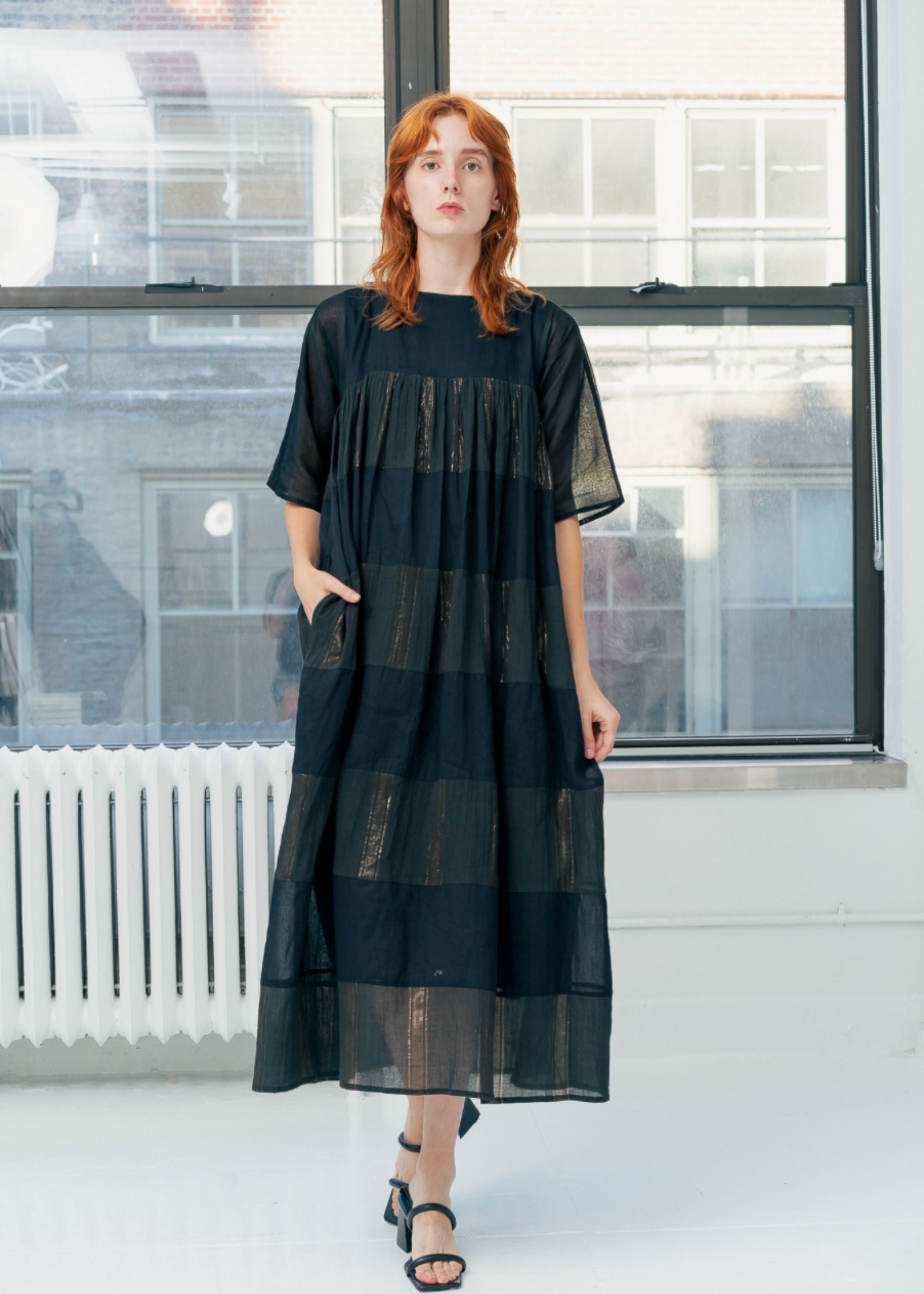 Spring maxi, black