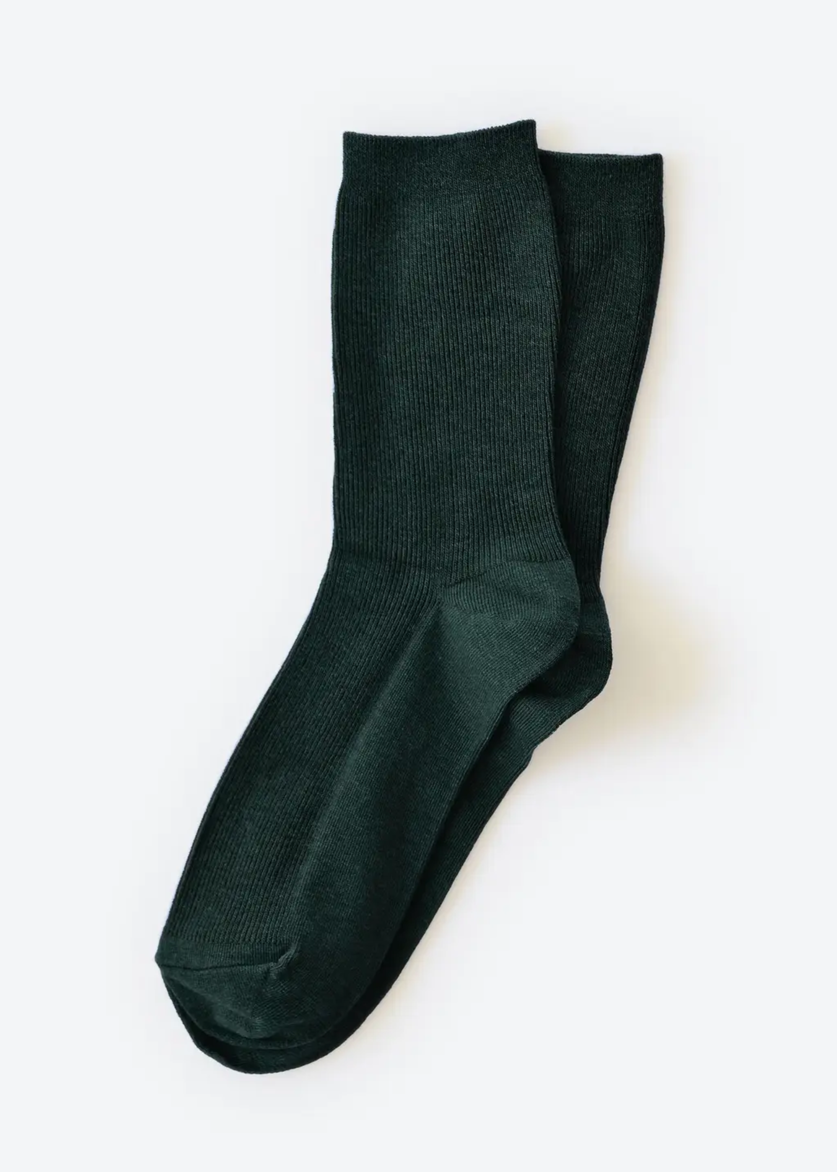 Cypress cotton sock, dark green
