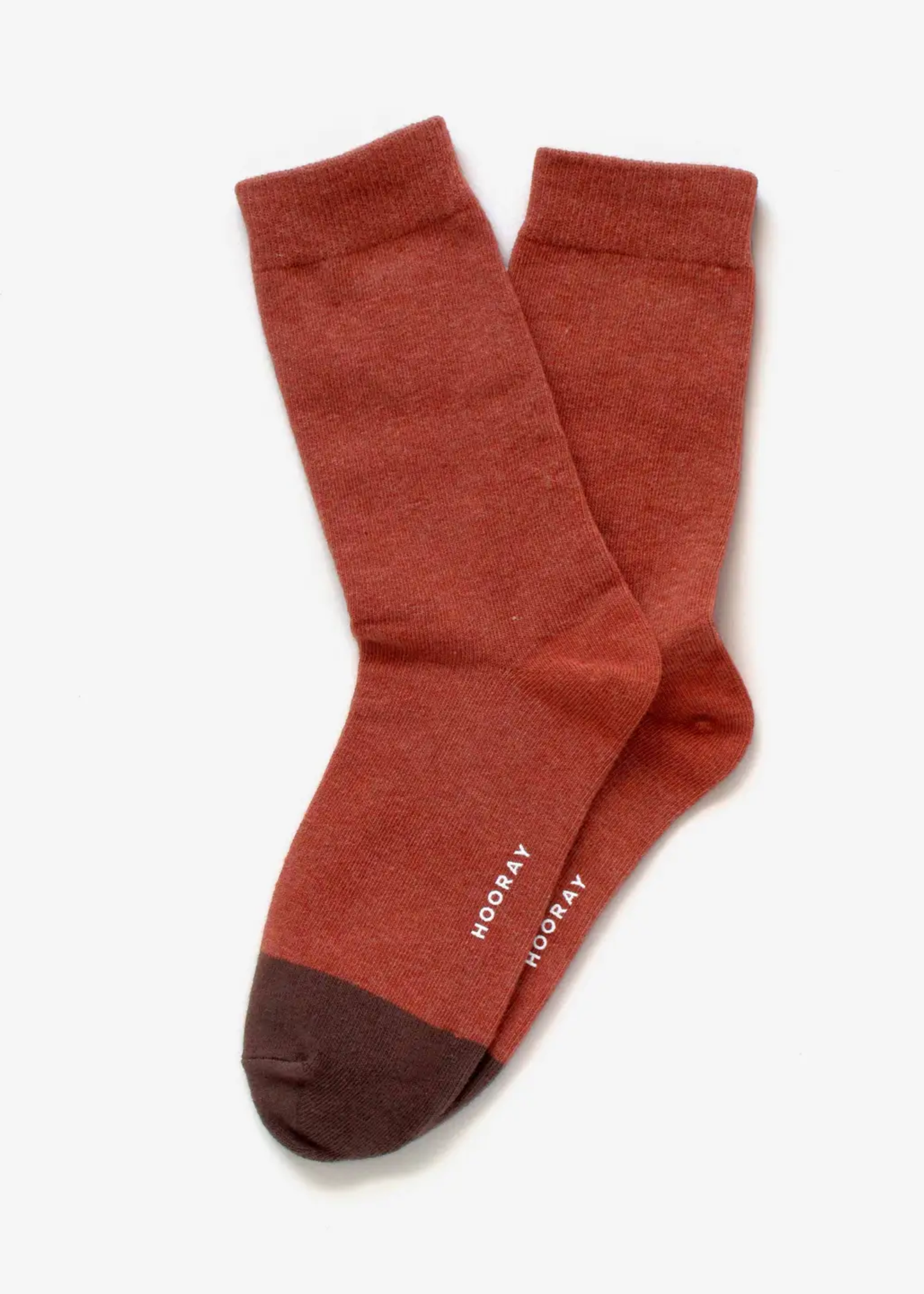 Duboce crew socks, brown