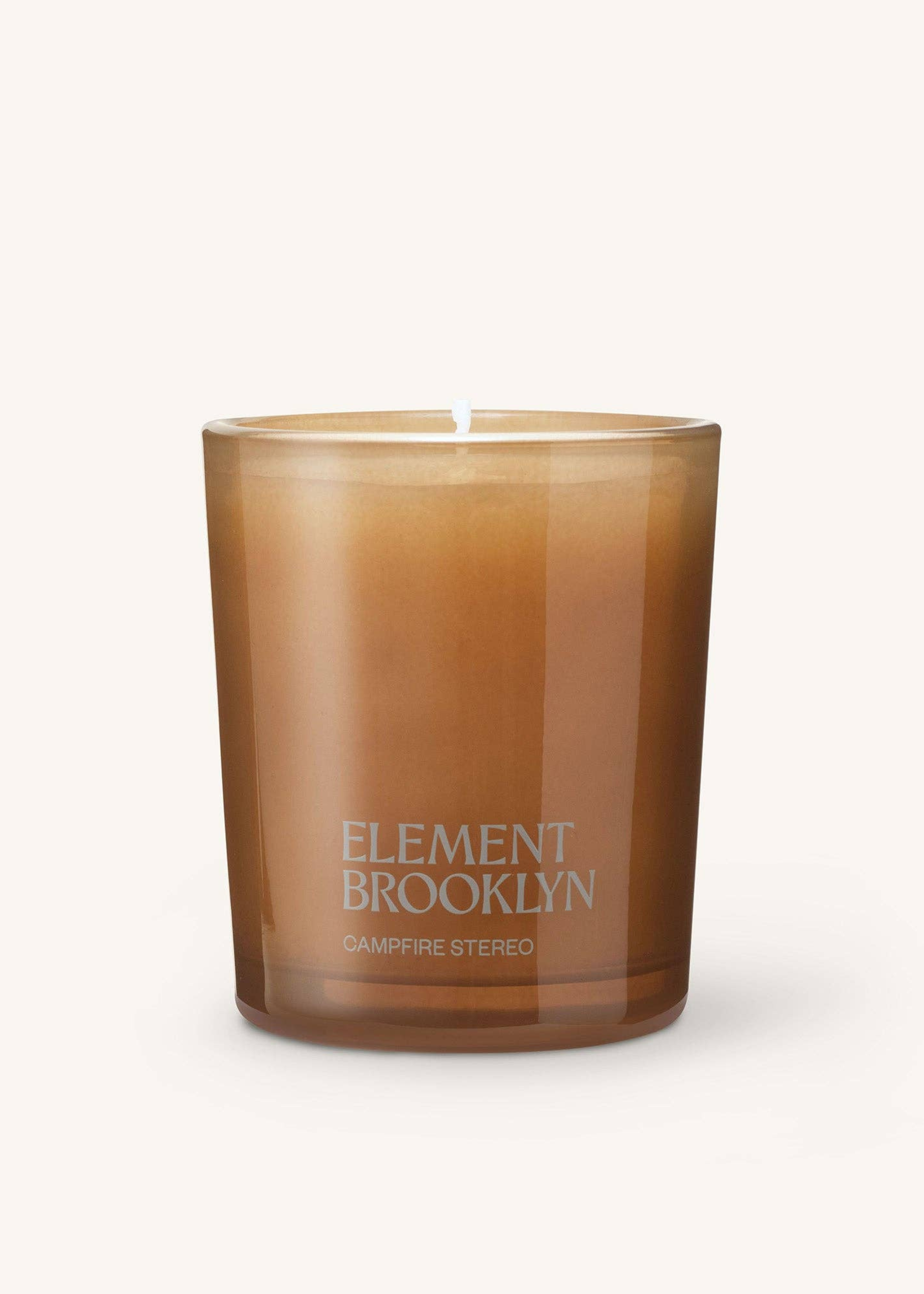 Refillabe campfire stereo candle