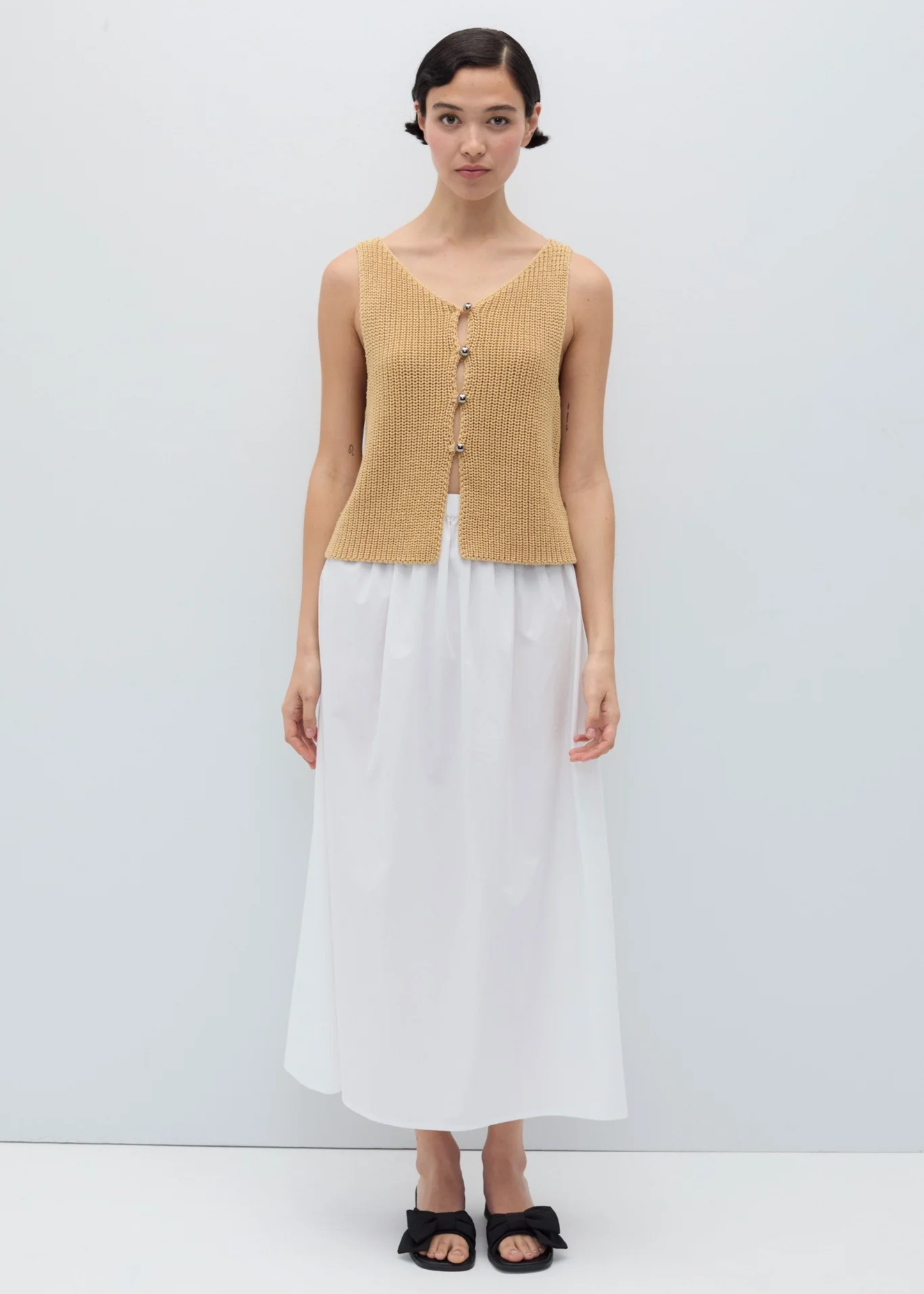 Lilith top, coffee