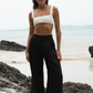 Ivy linen crop pants