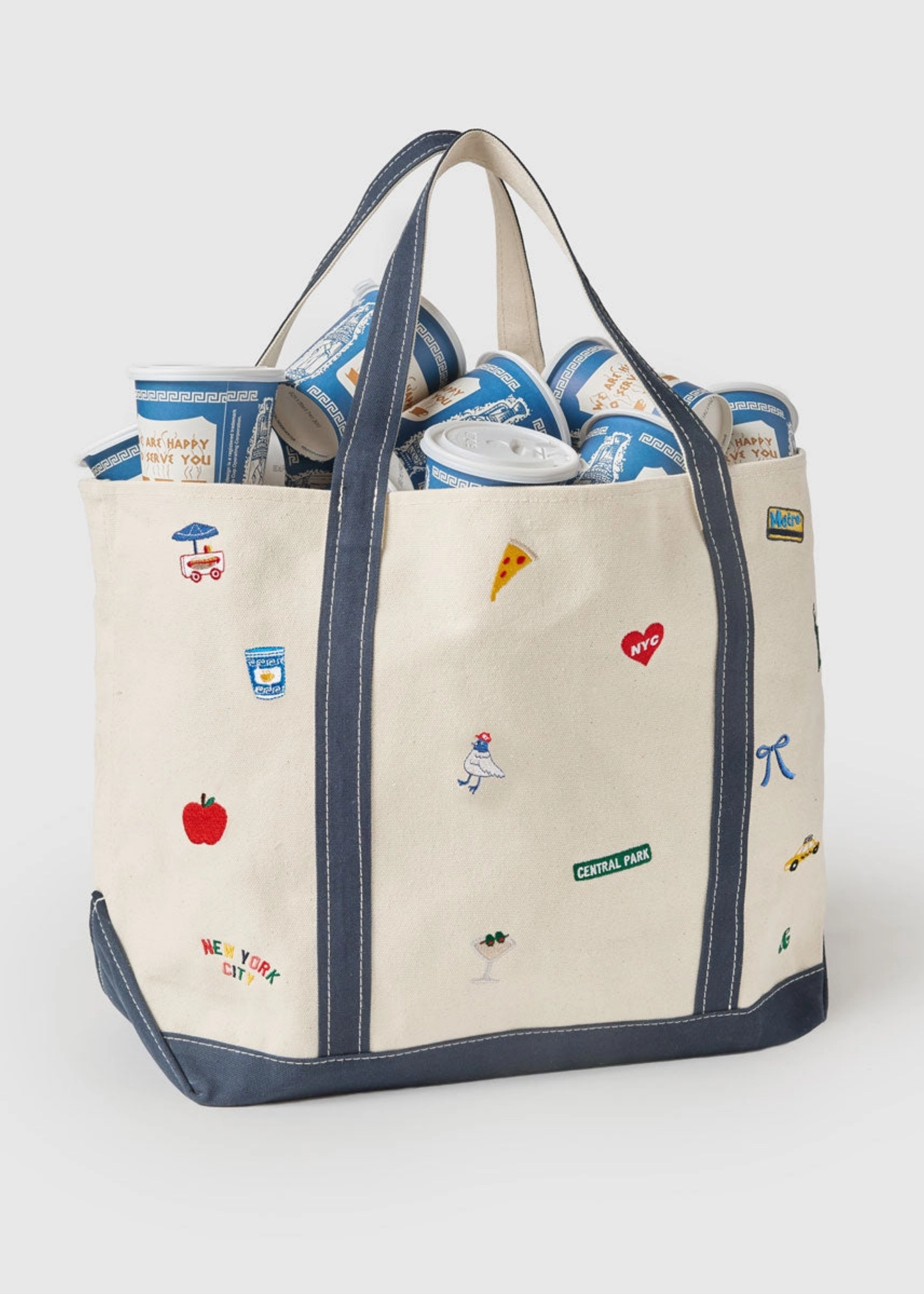 New York City icons tote