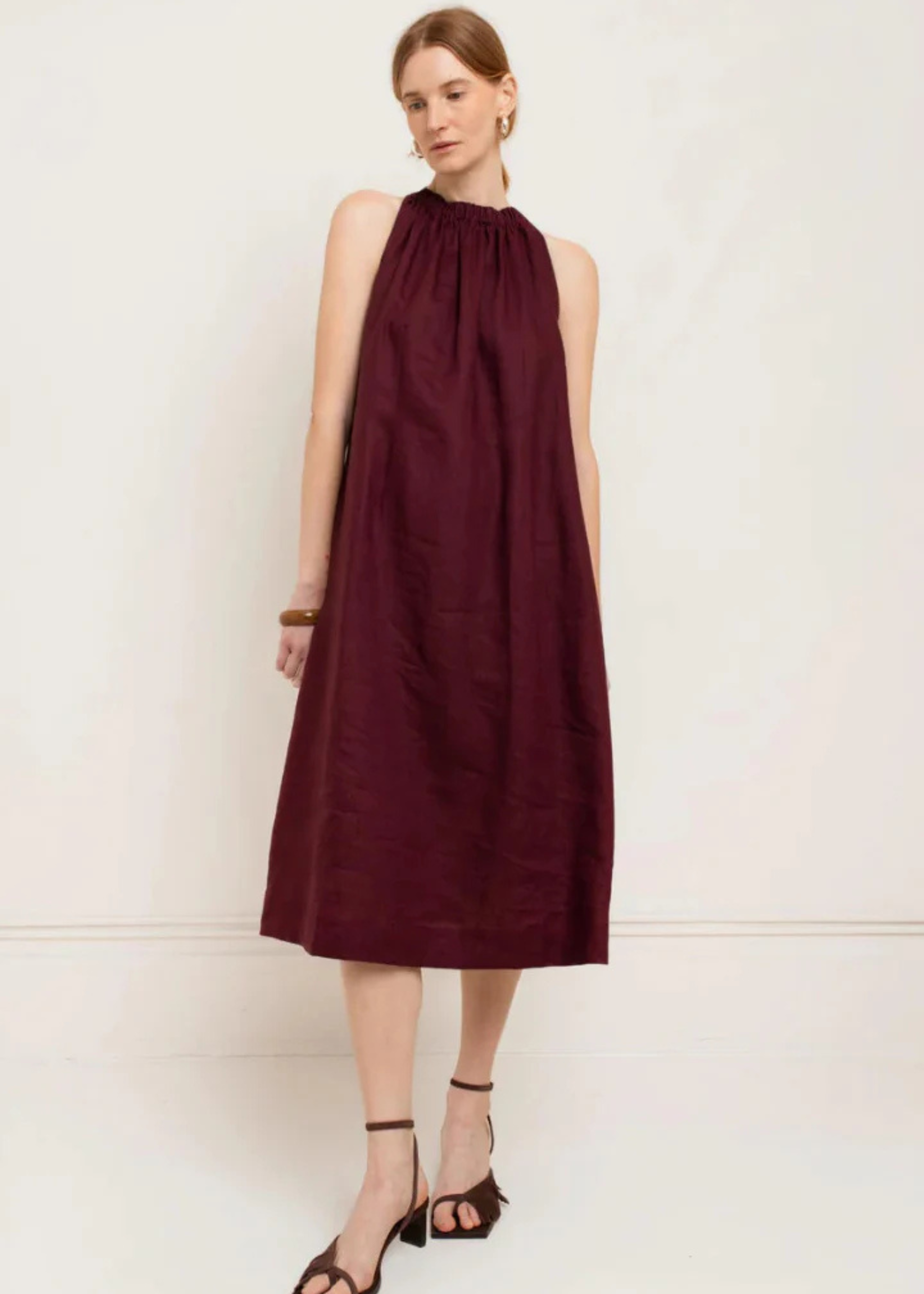 Lillian dress, fig