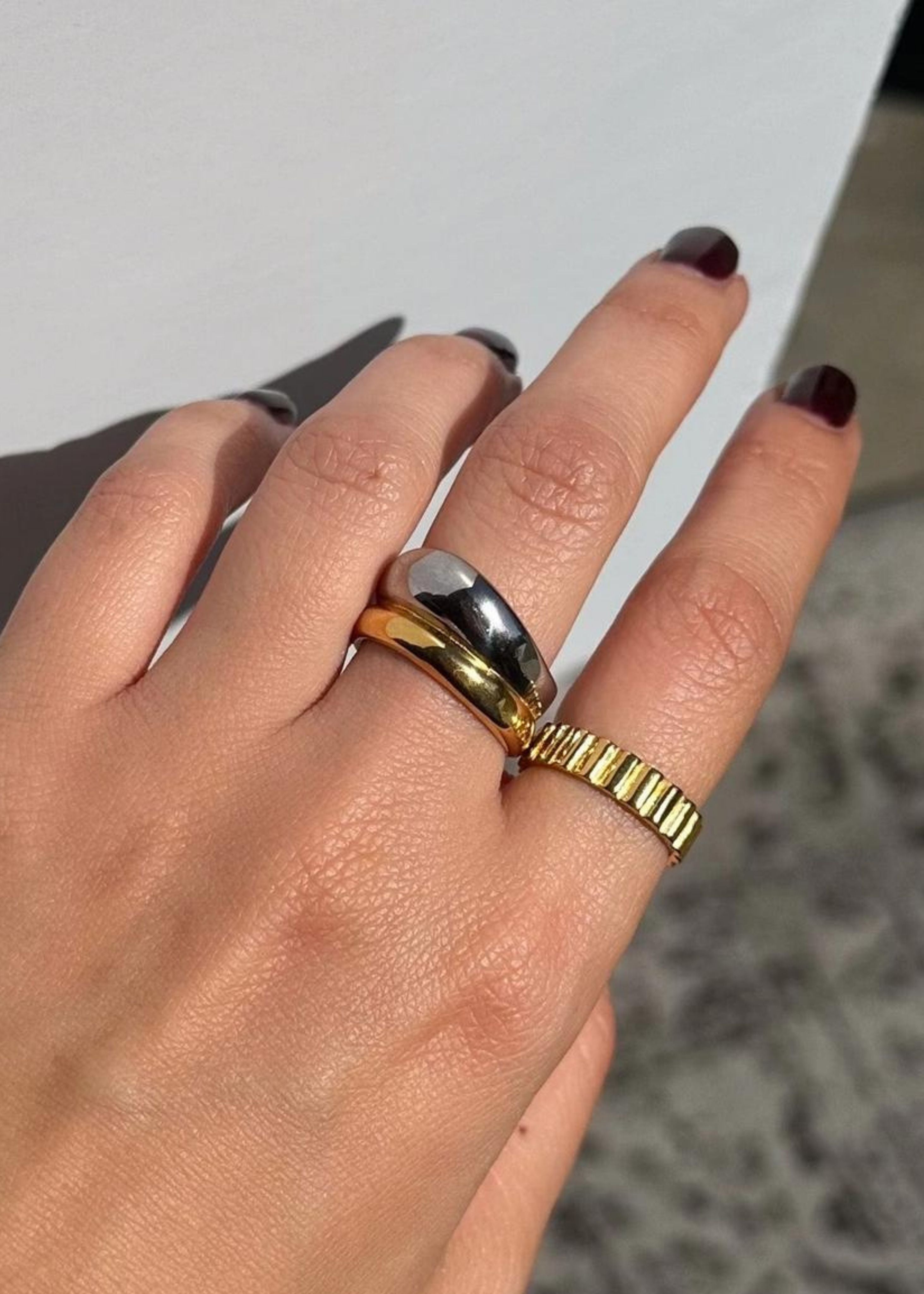Two tone ring