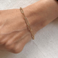 Classic paperclip bracelet