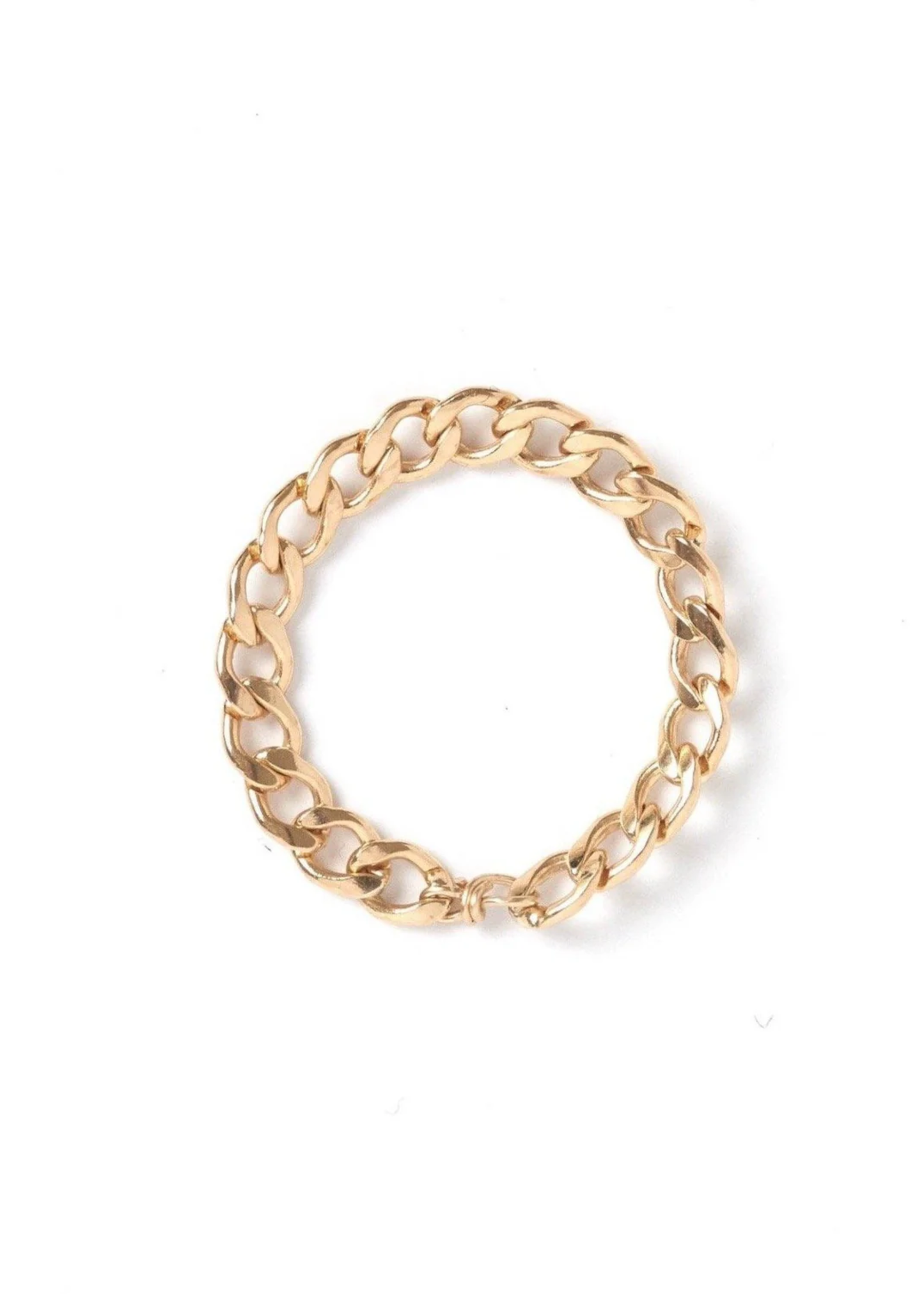 Braided chain ring