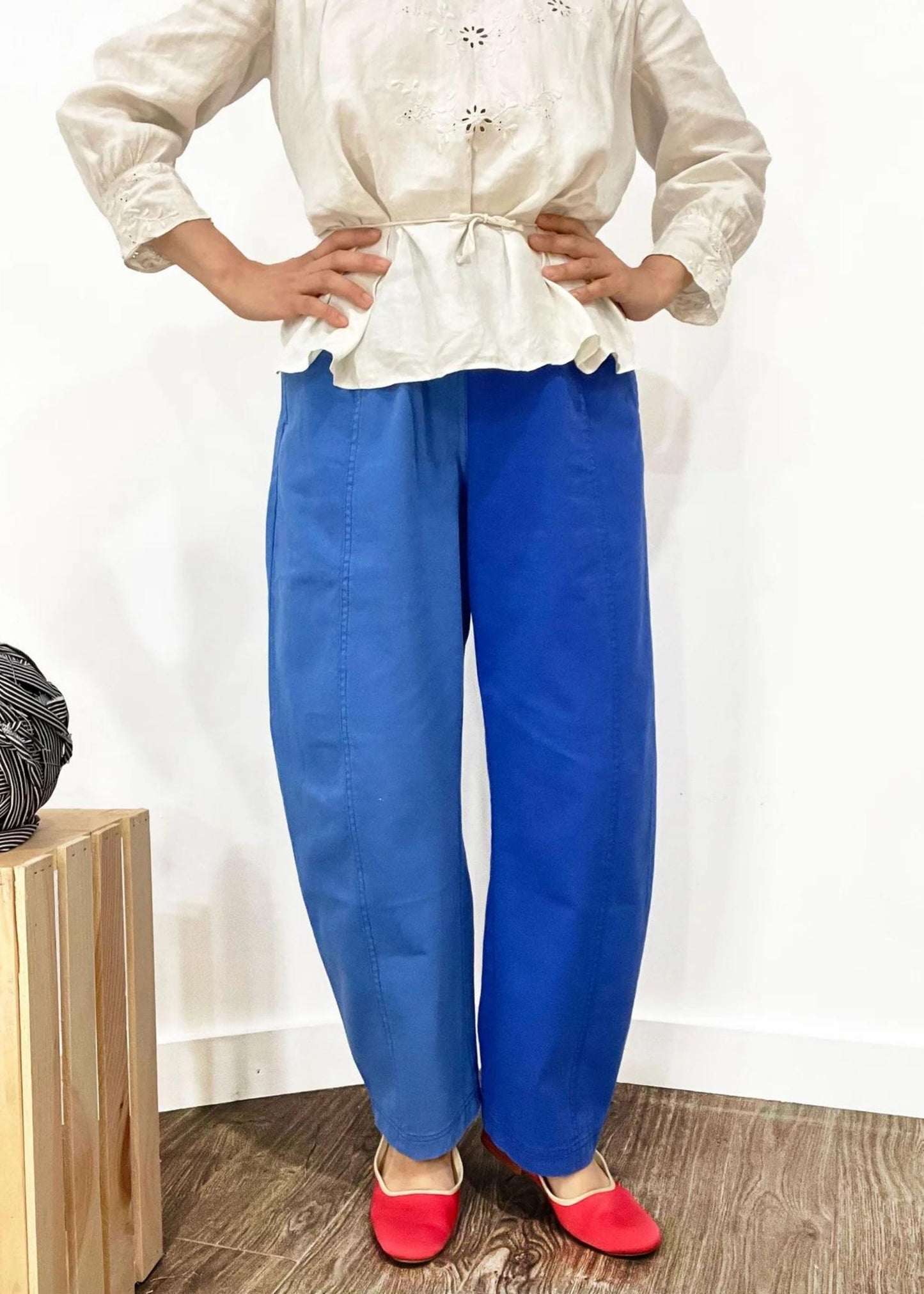 Janus pants II (with side pockets), blue