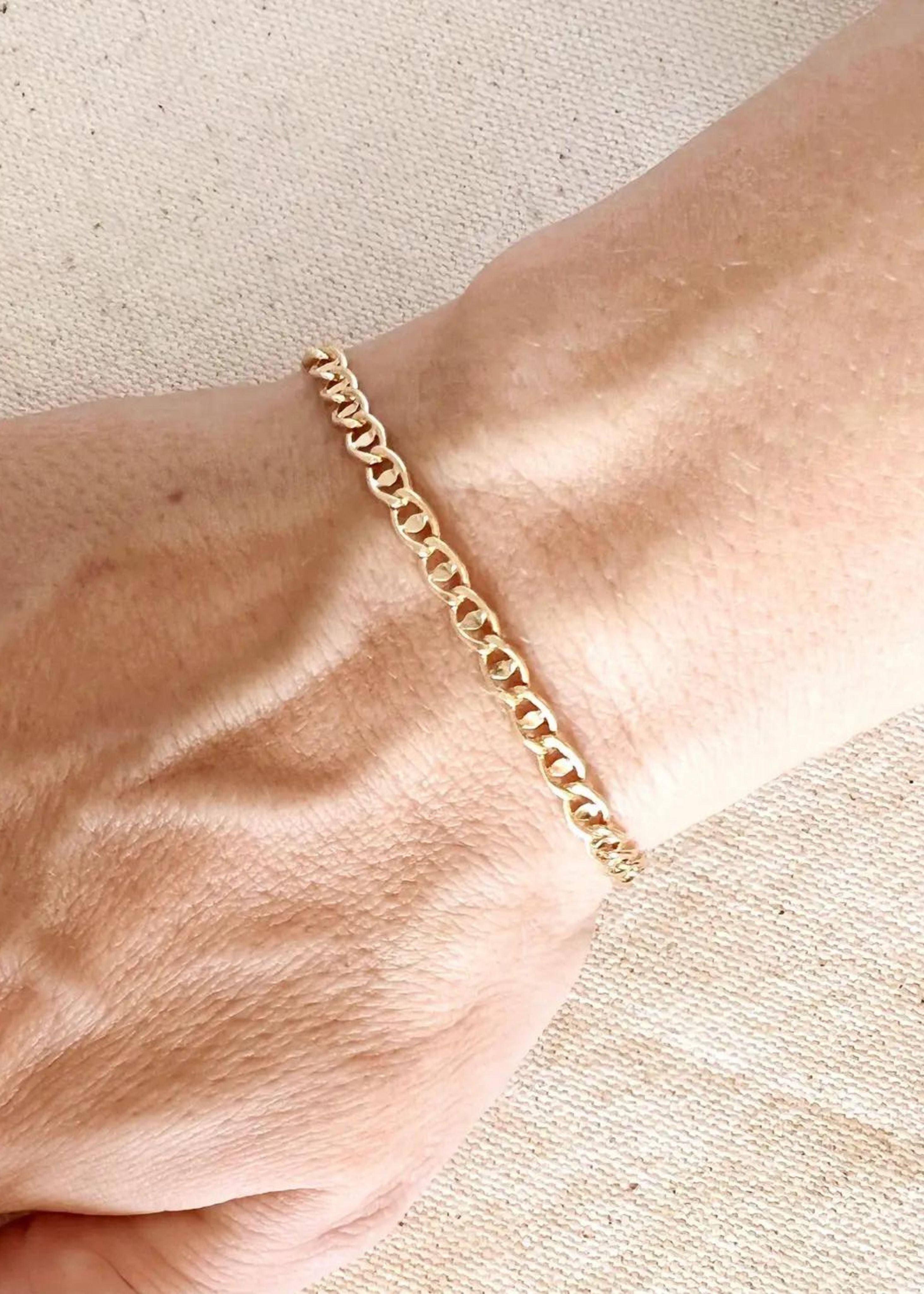 Mariner chain bracelet