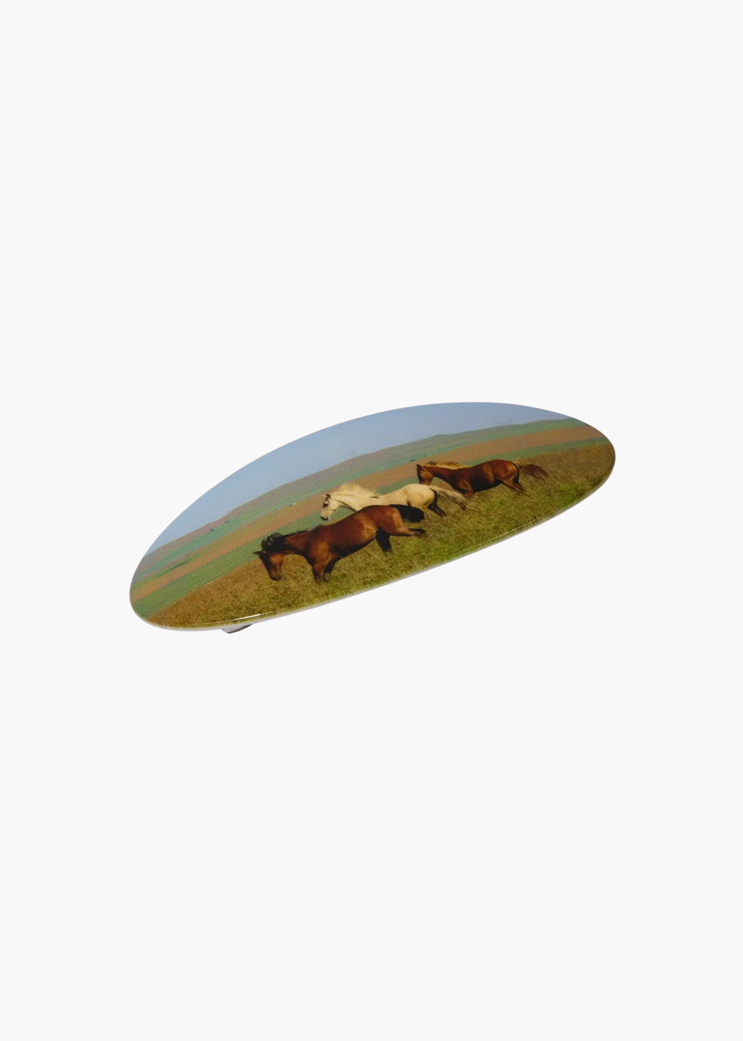 Barrette, horse girl