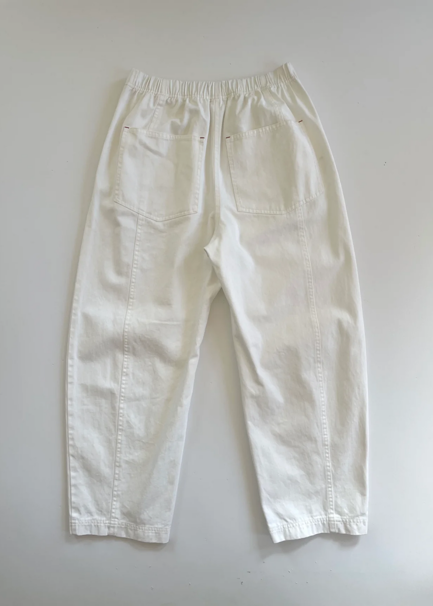 Janus pants II (with side pockets), white