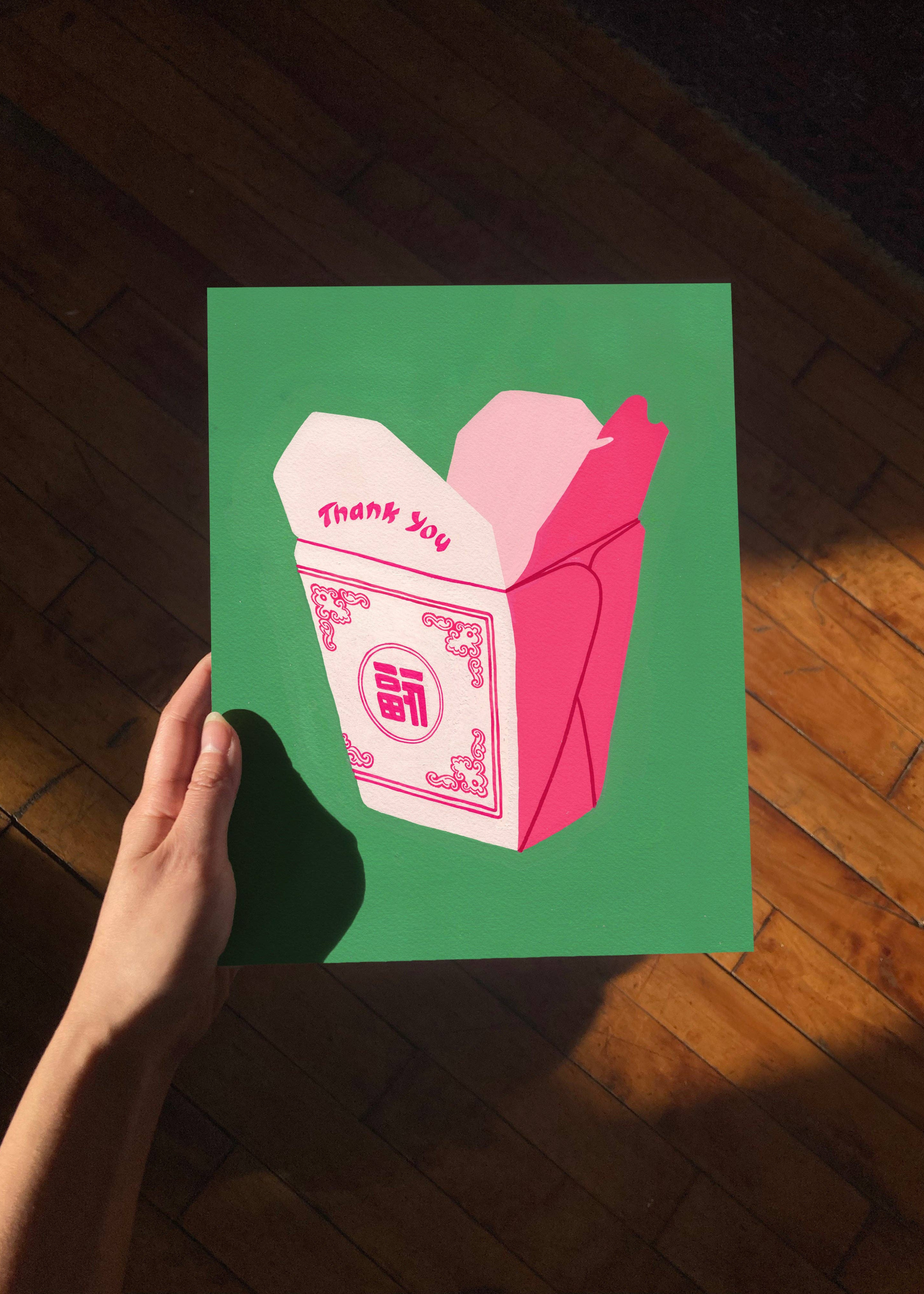 Chinese takeout art print