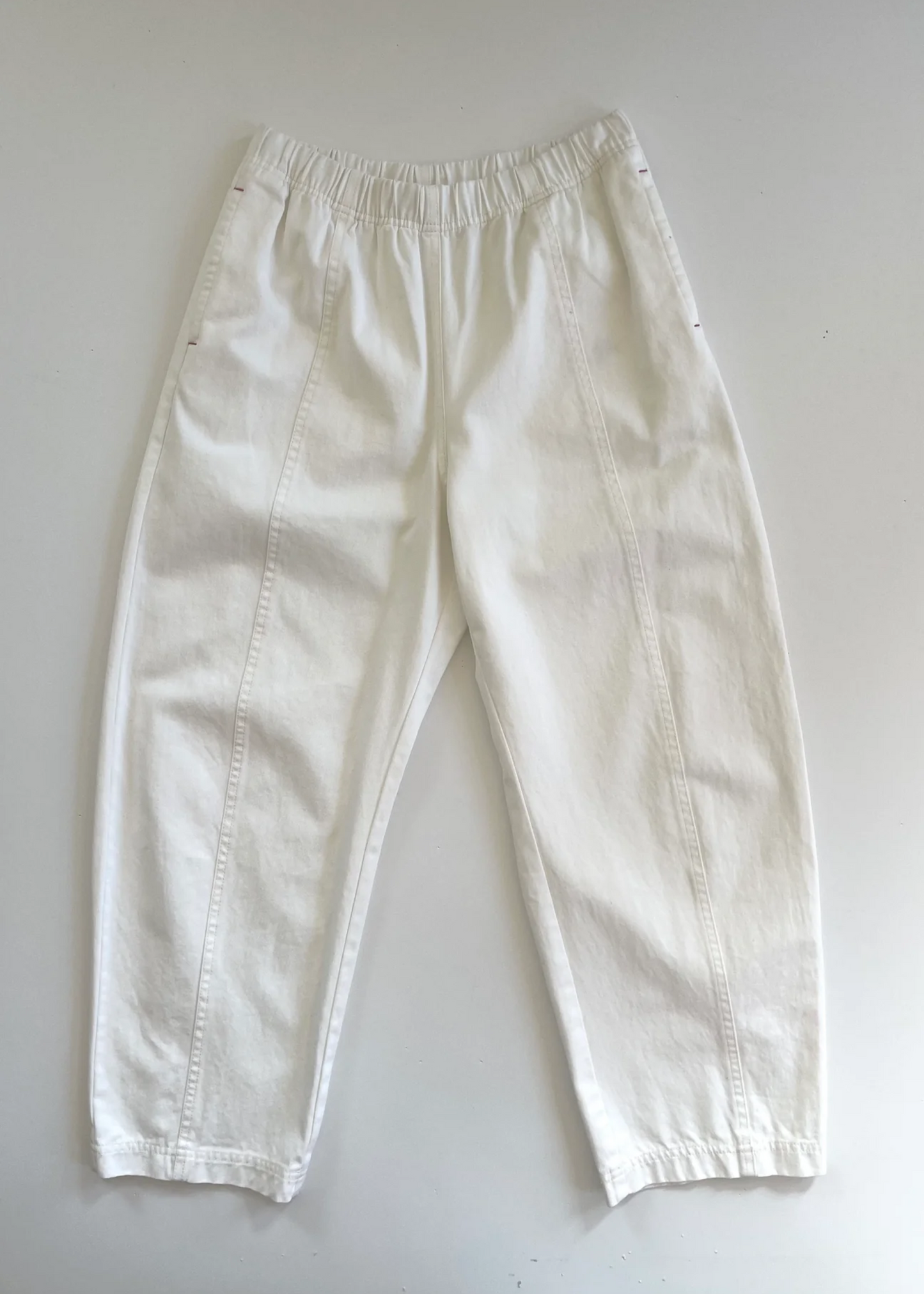 Janus pants II (with side pockets), white