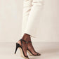 Otis leather sandals, black