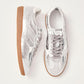 T.b. 490 rife shimmer sneakers, silver cream