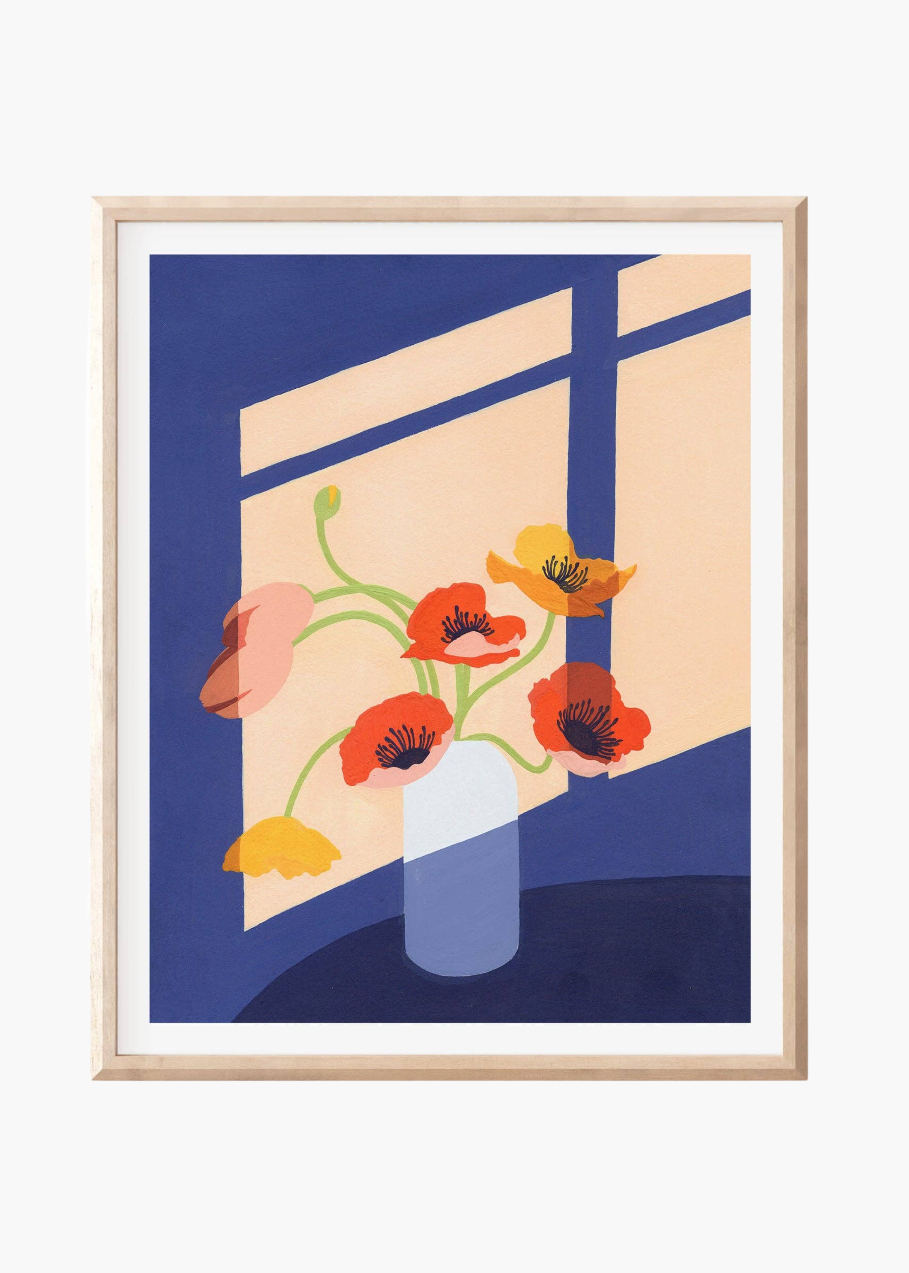 Poppies art print