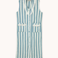 Towel striped dress