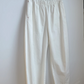 Janus pants II (with side pockets), white