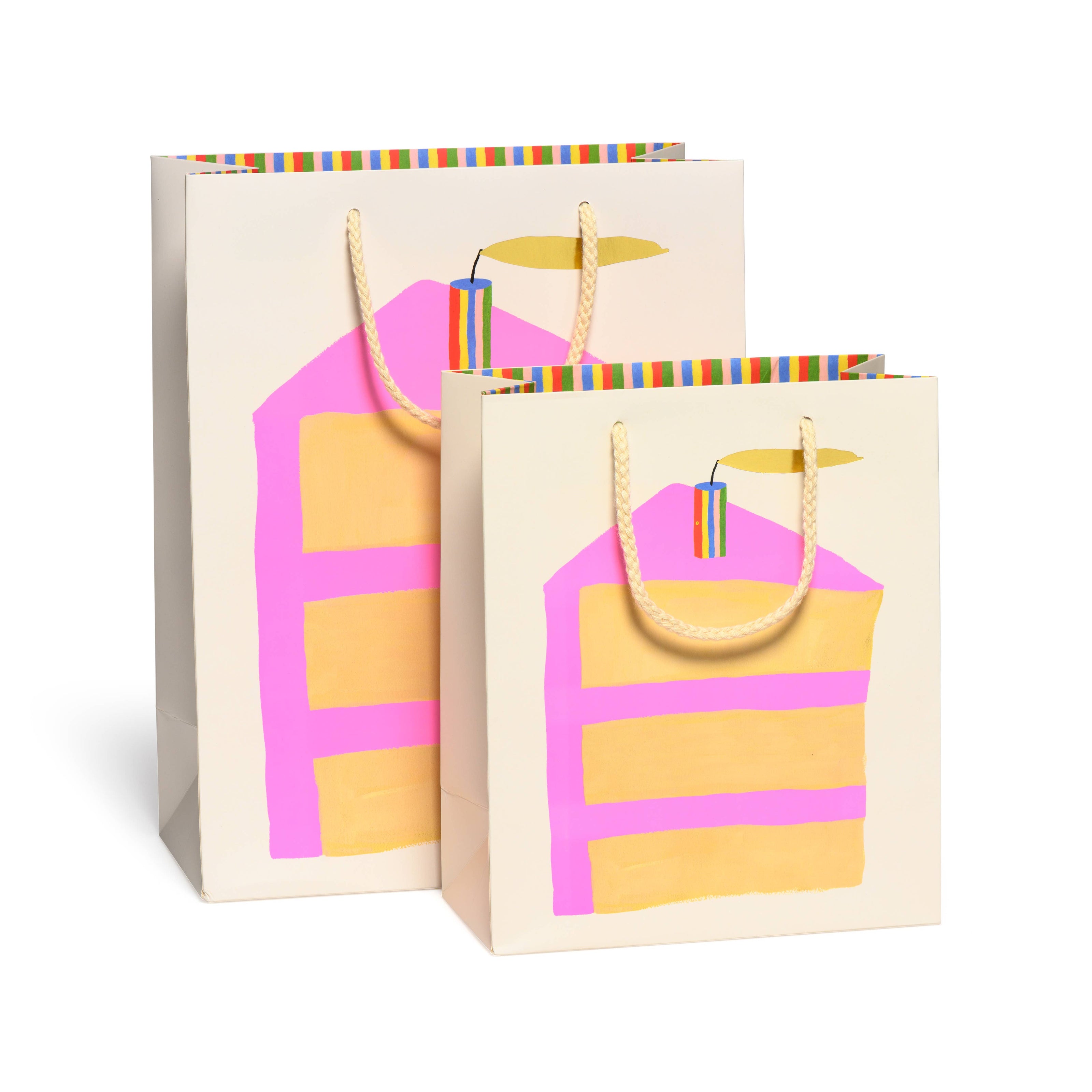 Piece of Cake gift bags