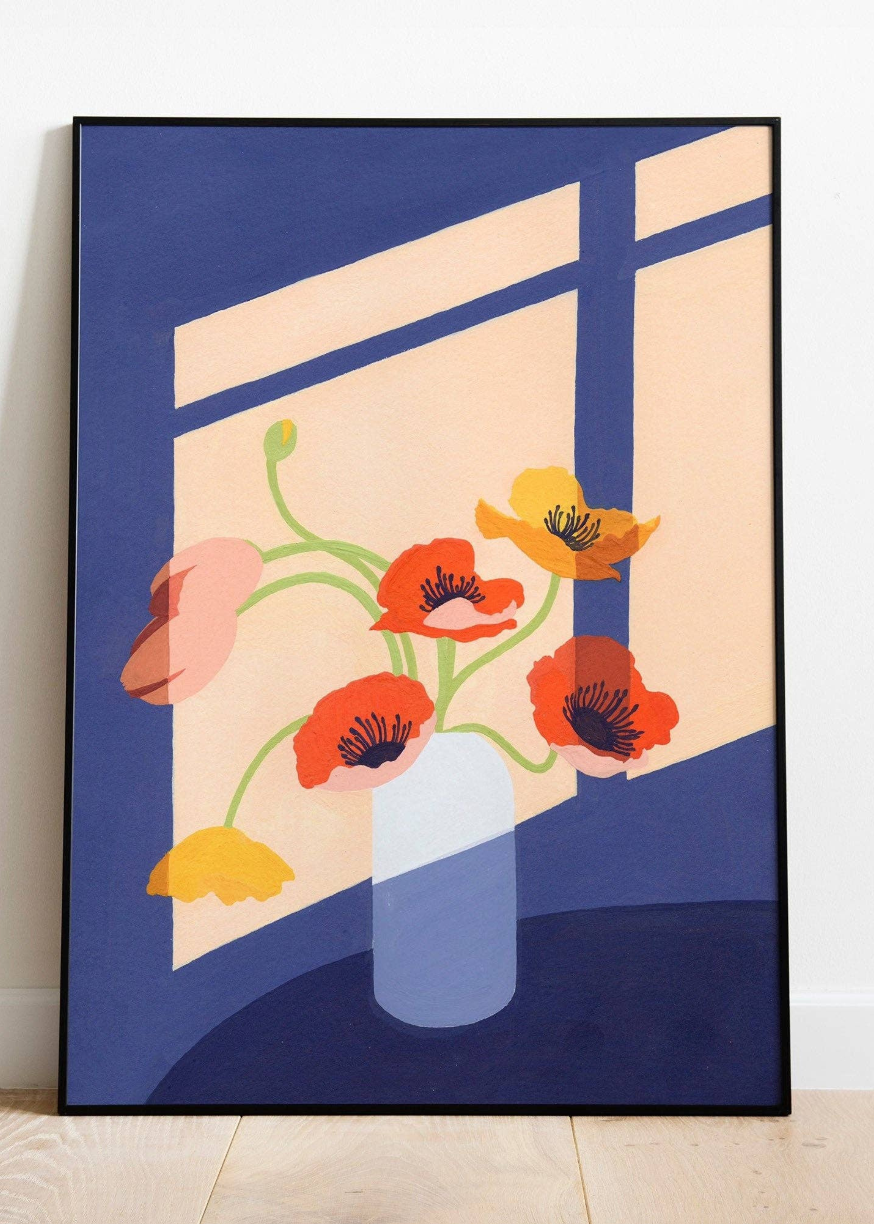 Poppies art print