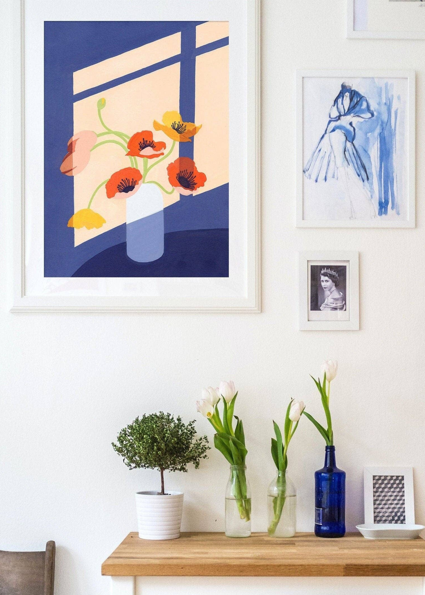 Poppies art print