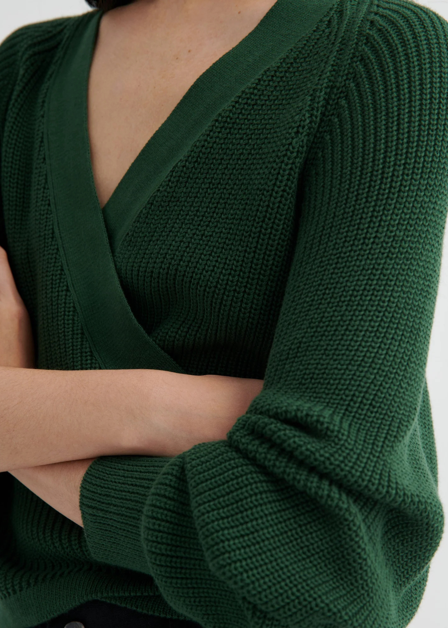 Composure cardigan, forest