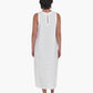 Gala dress, bright white
